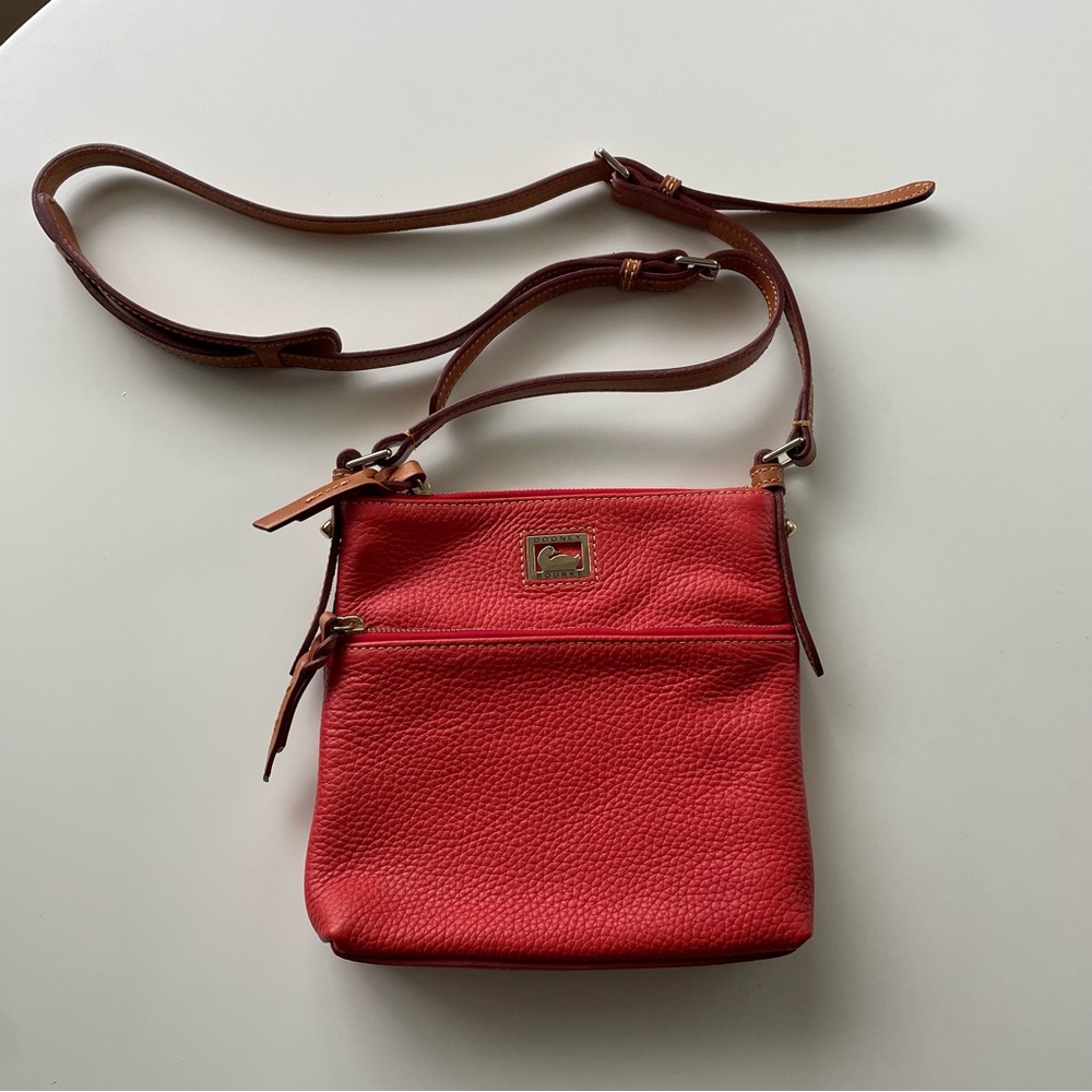 Dooney & Bourke Red Orange Crossbody Bag